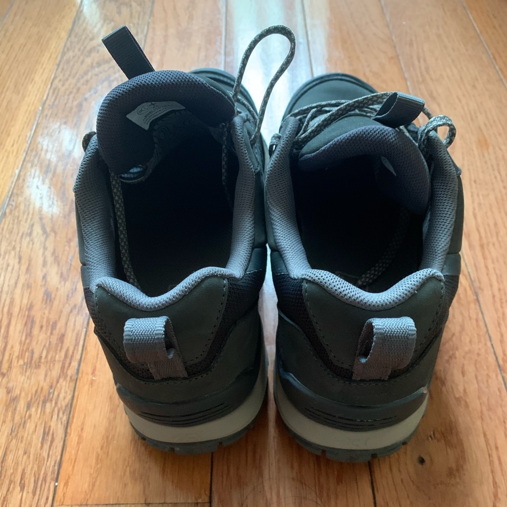 Oboz Sypes Wide Leather Waterproof Hiking Shoes Lava Rock Size 8 - Picture 7 of 10